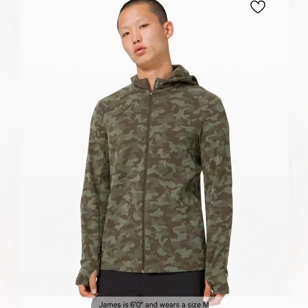 Lululemon Surge Warm Full Zip Jacquard Hoodie